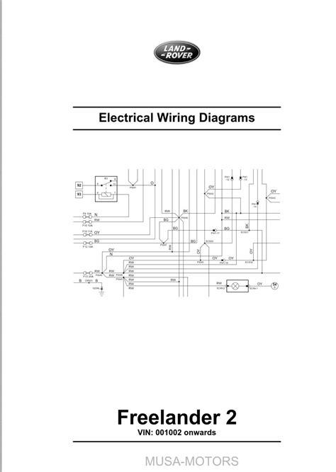 &Land Rover Freelander 2 Electrical Wiring Diagrams